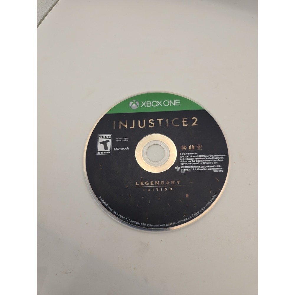Injustice 2: Legendary Edition ~ Microsoft XBOX ONE Game ~ Game Only